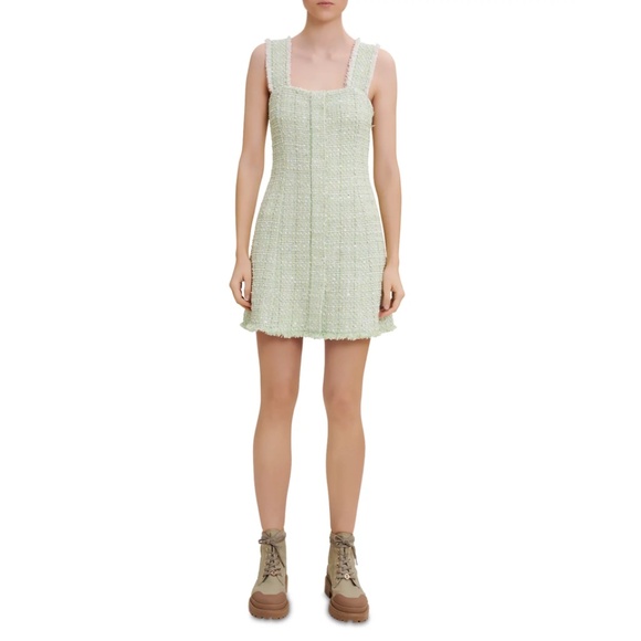 Rinova Sparkly Tweed Mini Dress - Picture 1 of 8